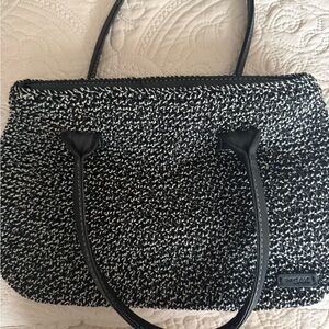 The Sak Black and White Tote Bag
